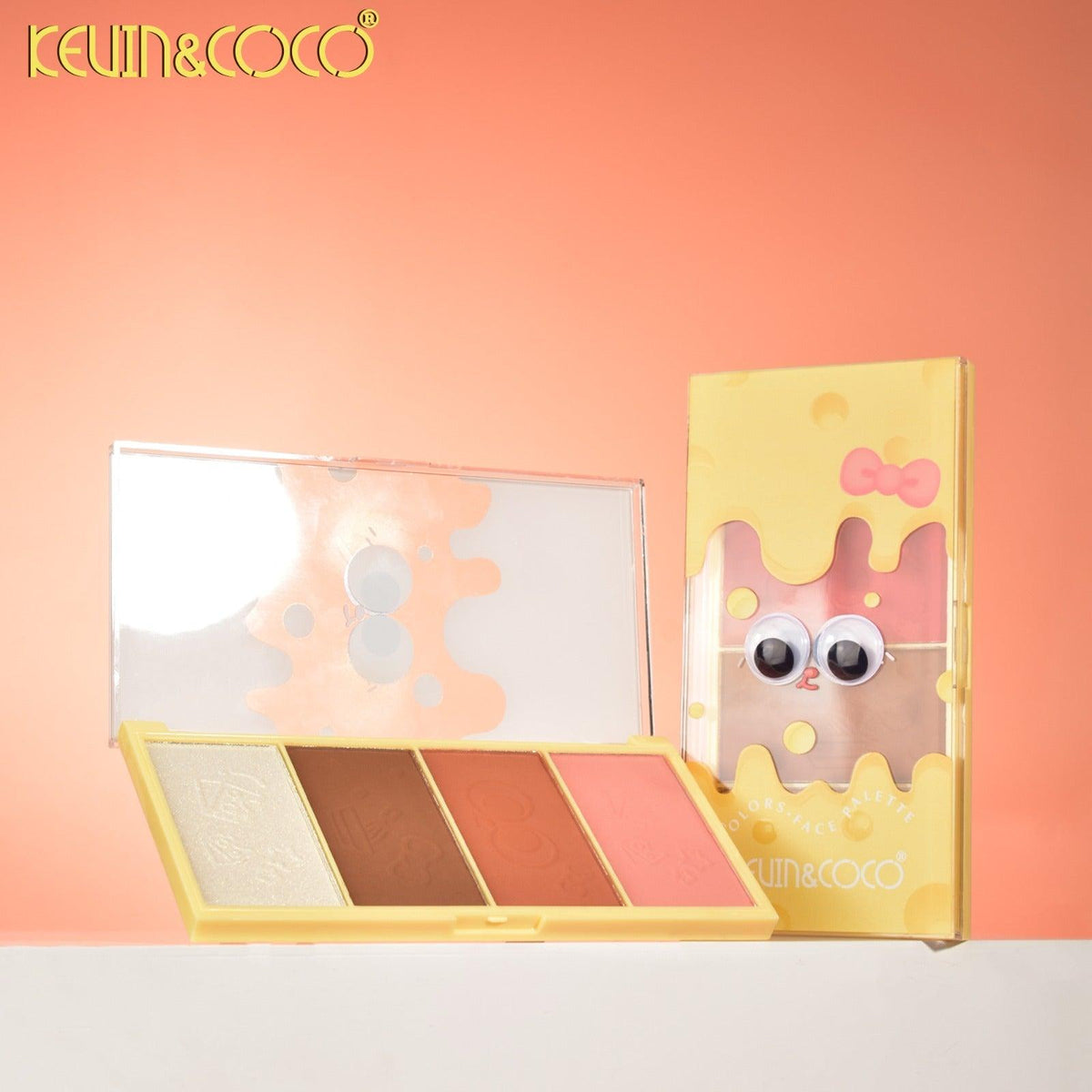 Kevin&Coco 4 colors face palette