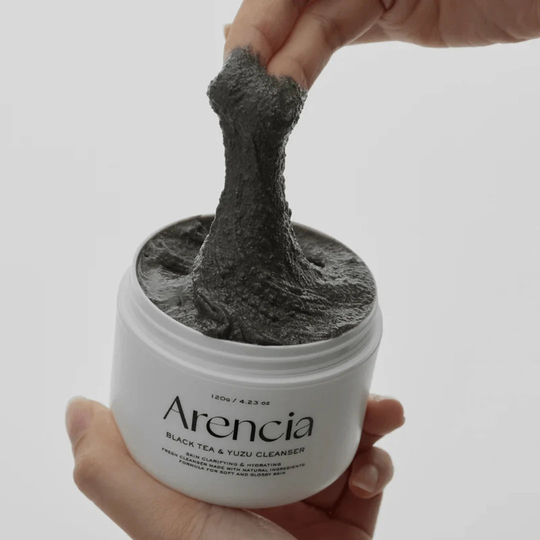 Arencia Black Tea and Yuzu Rice Mochi Cleanser