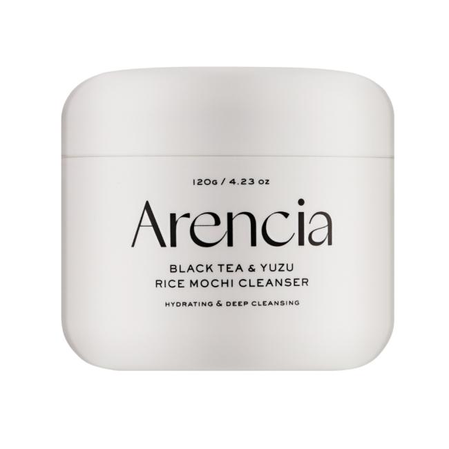 Arencia Black Tea and Yuzu Rice Mochi Cleanser
