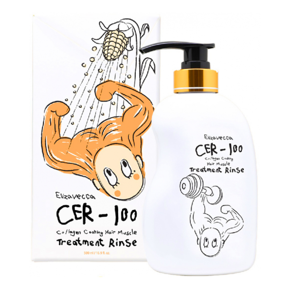 Elizavecca CER-100 Collagen Coating Hair Muscle Treatment Rinse