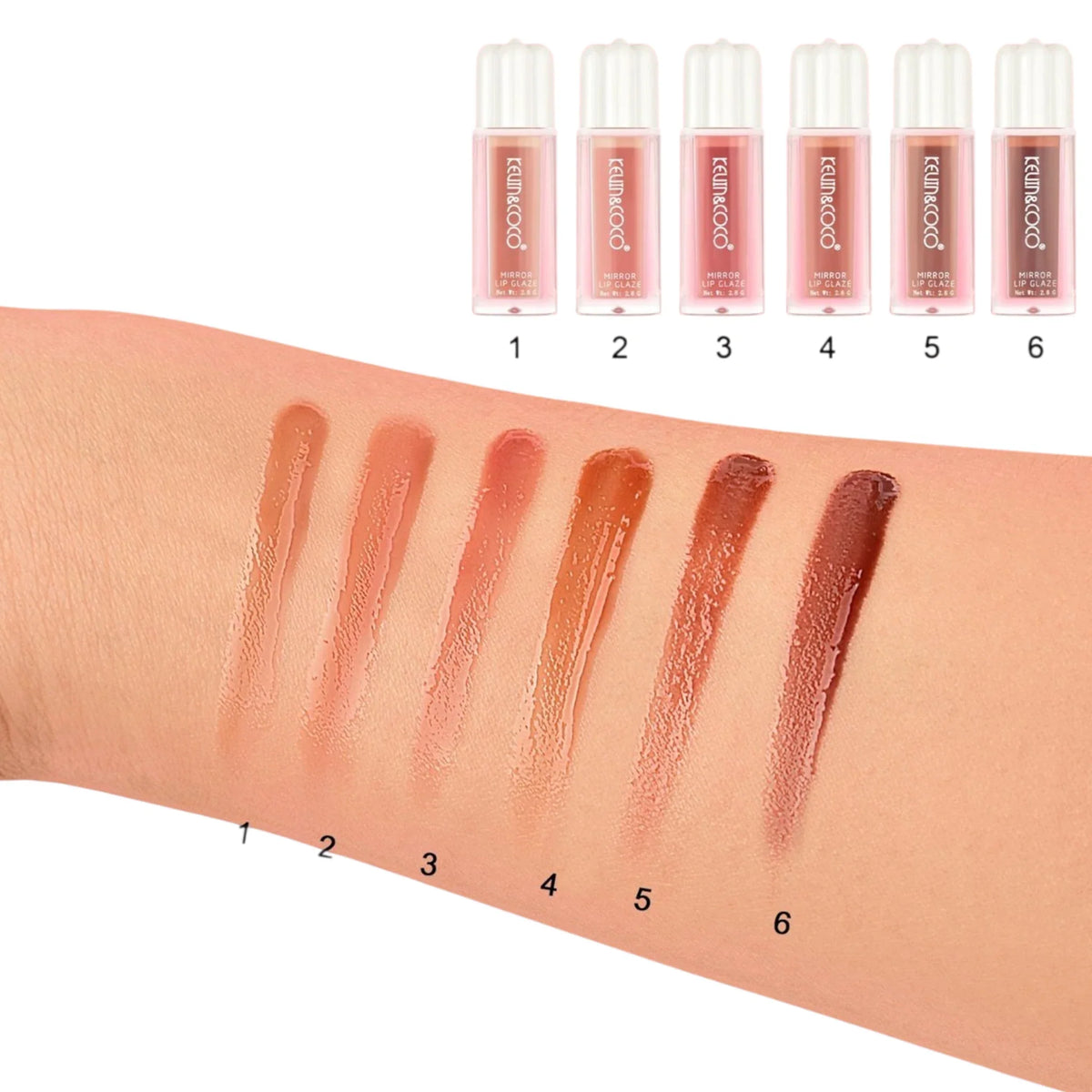 Kevin and Coco Mirror Lip Glaze
