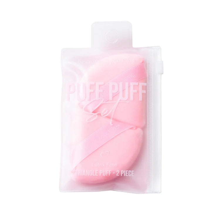 BC Puff Puff Set TRIAGLE PINK 2PC SET